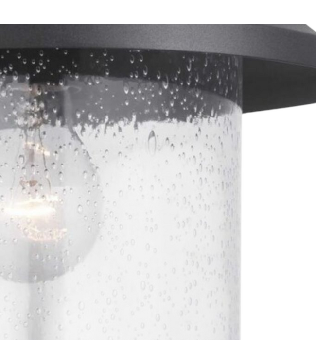 42925 Progress Lighting 1-Light Matte Black Outdoor Wall Lantern