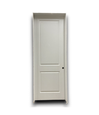 53796 Prehung 2-Panel Solid Interior Door LH 36"W x 96"