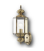 51911 Basic Outdoor 1-Light Antique Brass Wall Light