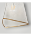 52397 Sdulaor 1-Light Gold & Black Hanging Pendant Light