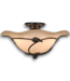 54642 15” Vine Oil Shade Ceiling Light