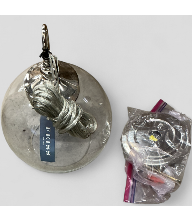 46792 Visual Comfort Studio Polished Nickel Pendant Light