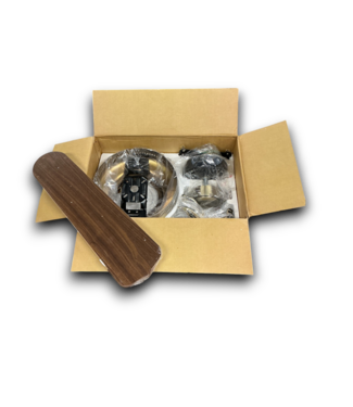 54006 Global Winds 52in Ceiling Fan with 5 Blades & Hardware - Like New