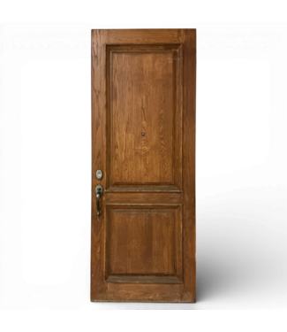 50110 Oak 2 Panel Exterior Door 35.75"W x 92.375"H