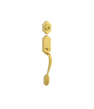 50577 Brass Smartkey Door Handle