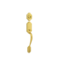 50577 Brass Smartkey Door Handle