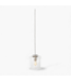 49472 One Light Pendant In Mystic Sand 9"w X 11.75"h