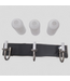 49558 Brushed Nickel 3 -light Vanity Light 24"w