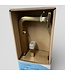 49738 Brushed Gold Curtain Rod W/finials