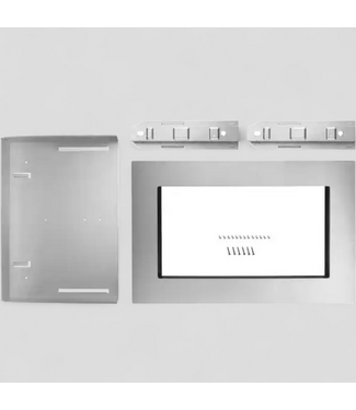 45741 Whirlpool Microwave Trim Kit Stainless Steel 30"W