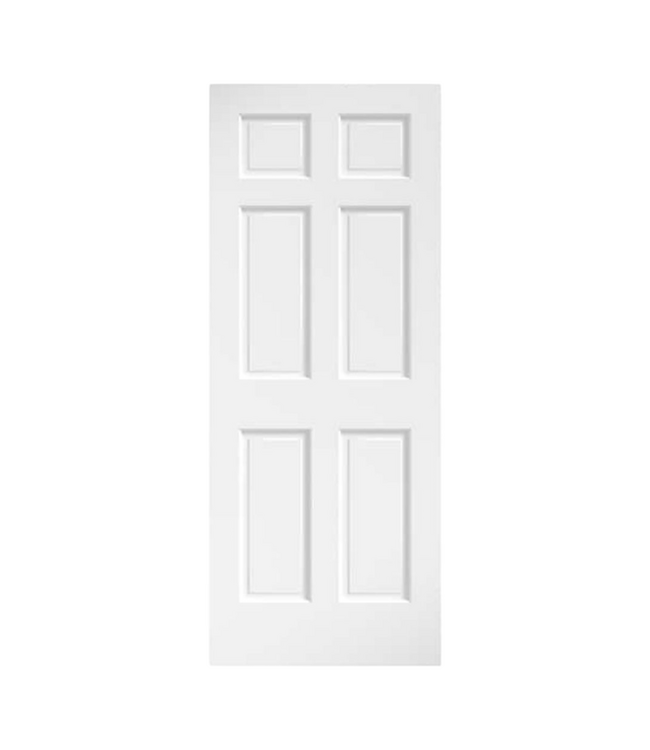 44022 Eightdoors Smooth White 6-Panel Interior Door 24"W