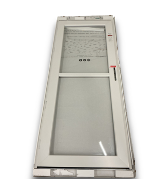 54573 32 X 80 White Lh Full Light Storm Door