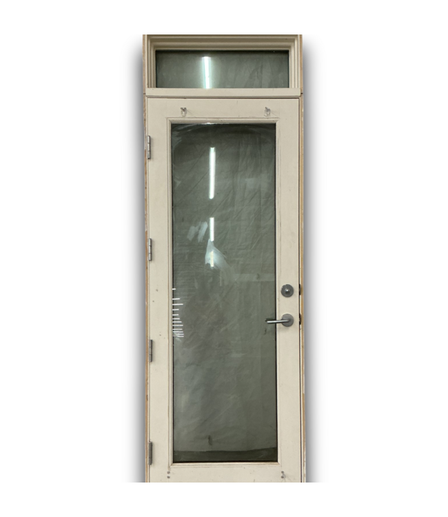 54192 Full-lite Exterior Door With Transom Rh