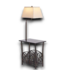 53839 Bronze Shelf Floor Lamp 54"