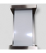 46854 dweLED Case 1 -Light 9-in H Brushed Stainless Steel