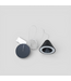 50267 LED 6-In Hanging Pendant Light in Black