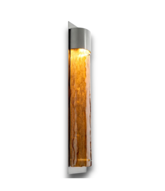 52822 Outdoor 1-Light Amber Wall Sconce