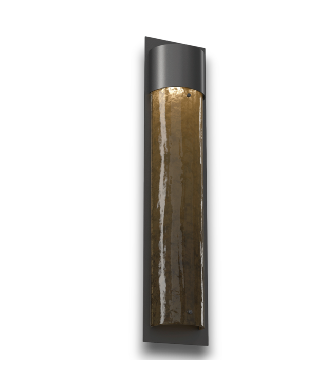 52822 Outdoor 1-Light Amber Wall Sconce