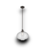 54198 Glass Globe Hanging Pendant Light