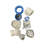 45757 1-1/2-in Pvc Bathtub Half Pack With Chrome Trim