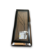 53471 32x81 Black Aluminum Reversible Hinge Storm Door