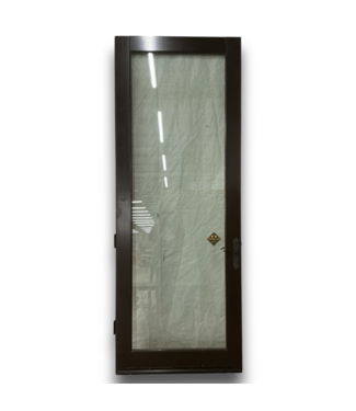 52271 Full Lite Aluminum And Wood Exterior Door 36"W x 95"H