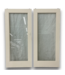53529 Off-White Full-Lite Pocket Doors Set of 2 (36" x 80")