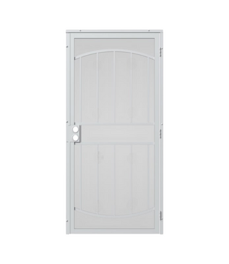 37717 Gatehouse White Security Door 38.75"W