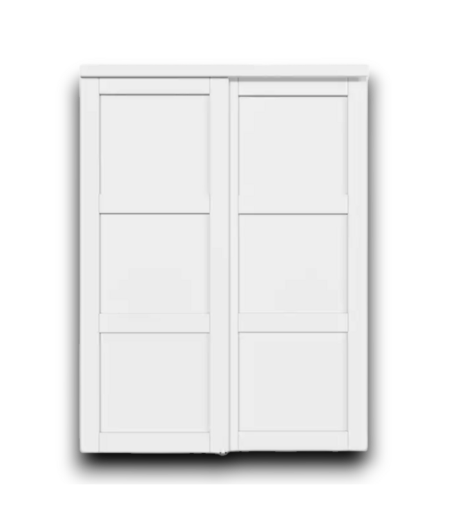 54637 96 X 78 White Closet Sliding Door Single Panel