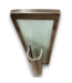 52486 1-Light Brushed Steel Wall Sconce