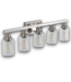 52769 5-Light Bar Chrome Vainty LIght 30"W
