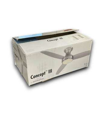 53385 Brushed Nickel Ceiling Fan with LED Lights 54"W