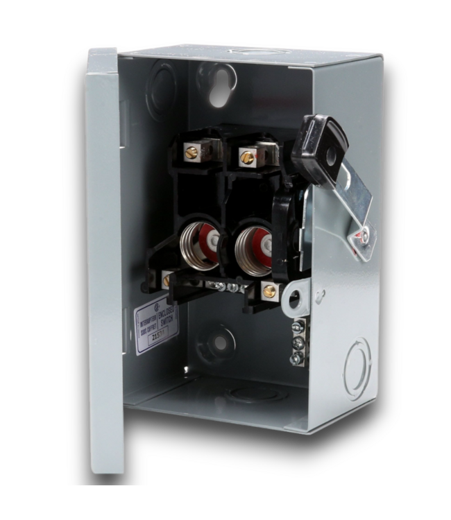 Bud's Warehouse 52797 Fusible Indoor Light-duty Safety Switch Disconnect