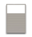 53299 Gray Vinyl Flat Top Fence Panel 4'W x 6'H