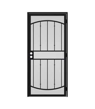 37716 Gatehouse Black Security Door 38.75"W