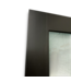 54462 Black Full Light Fiberglass Exterior Slab Door 36 X 80
