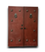 54607 60 X 80 Rustic Double Entry Door With Lion Knockers