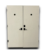 54607 60 X 80 Rustic Double Entry Door With Lion Knockers