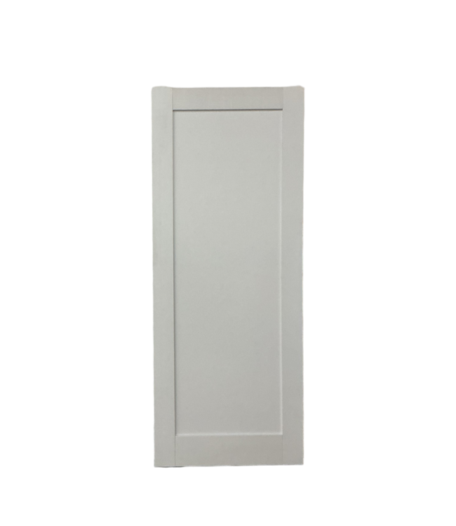 52184 10-Lite Mirrored Glass Slab Door (Set of 2) 32"W x 80"H
