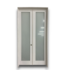53271 French Prehung Frosted Full Lite Interior Door 50 x 96