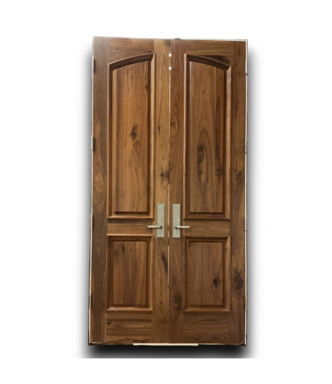 53863 Black Walnut French Interior Door 49"W x 97.5"H