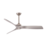 53854 Aviation 60" Brushed Nickel Ceiling Fan Only