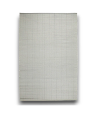 53430 72"x 72" Gray Light Filtering Cordless Roller Shade