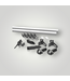50704 Arborley White Vinyl Gate Kit (60"W x 72"H)