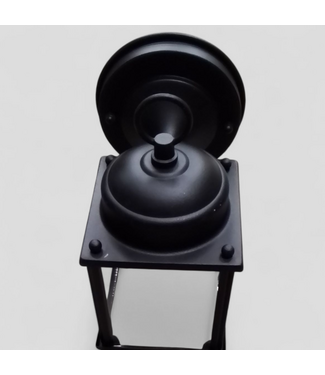 48716 Generation Lighting Black Outdoor Wall Light 8.25"h
