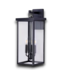 53360 Matte Black Outdoor 3-Light Wall Lantern