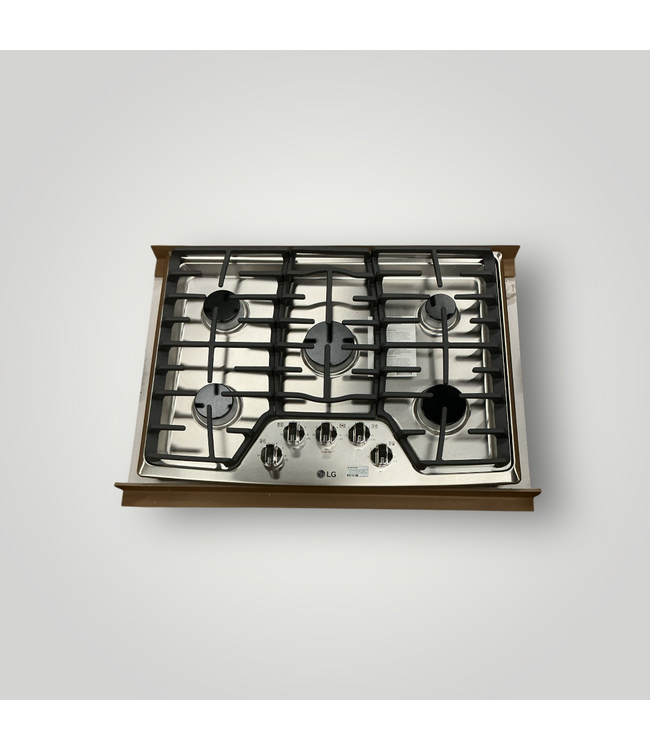 51411 5-Burner Stainless Gas Cooktop 30-in W