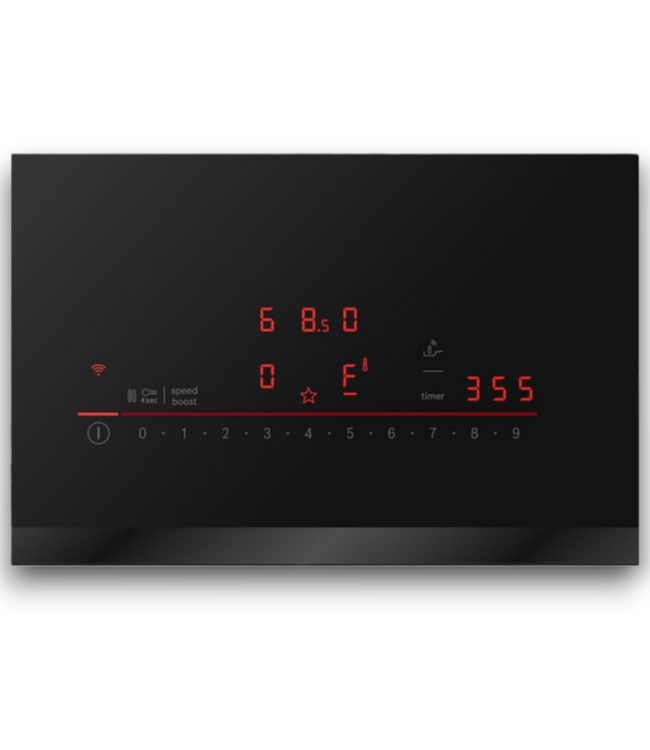 54474 800 Series 5 Burner Black Smart Induction Cooktop 36"