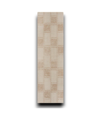 Bud's Warehouse 54451 Beige Checker Runner Rug 2' X 7'
