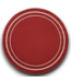 53546 Essentials Brick/Ivory Round Area Rug 8' x 8'